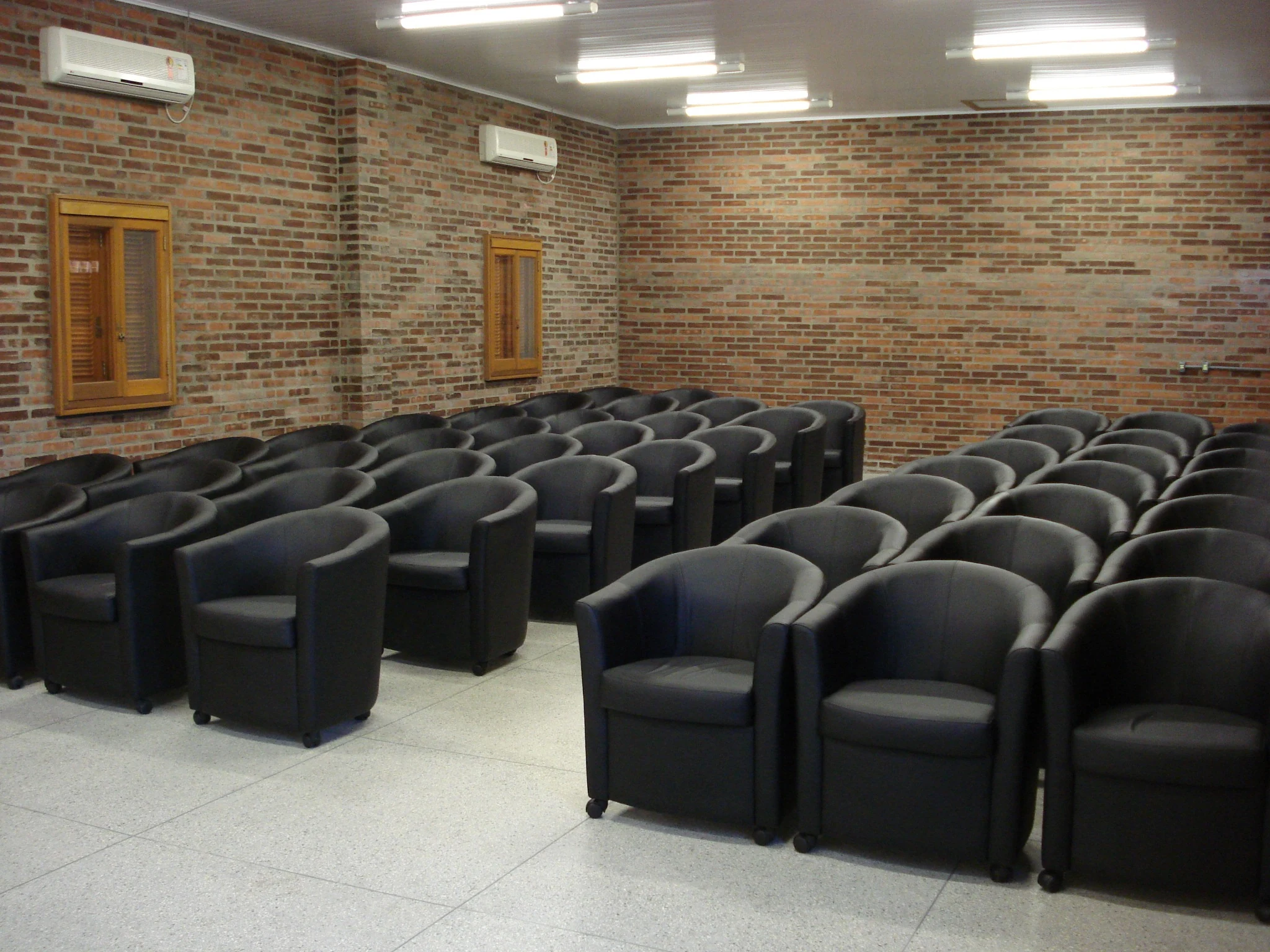 Salão de eventos do Spazio em formato auditório